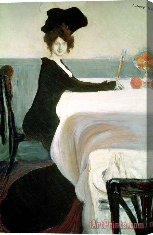 Leon Bakst The Luncheon Stretched Canvas Painting / Canvas Art