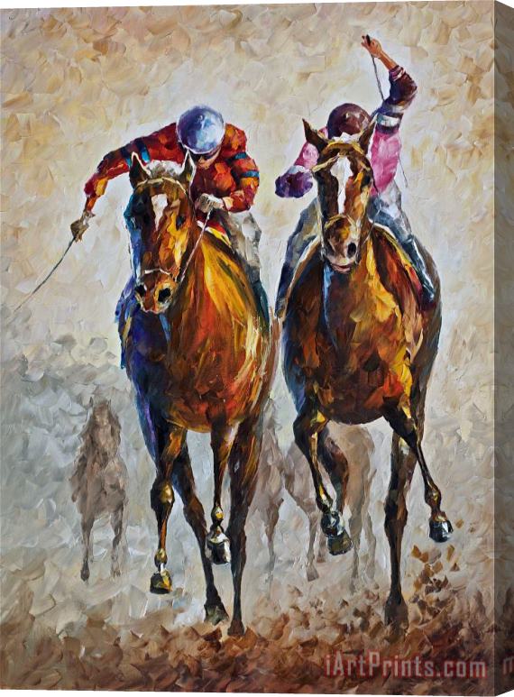 Leonid Afremov Contenders High Resolution Image Stretched Canvas Painting / Canvas Art