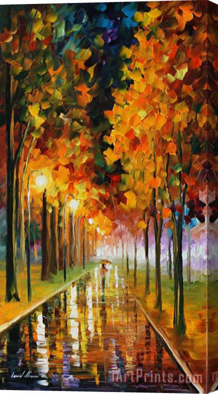 Leonid Afremov Light Of Autumn Stretched Canvas Print / Canvas Art