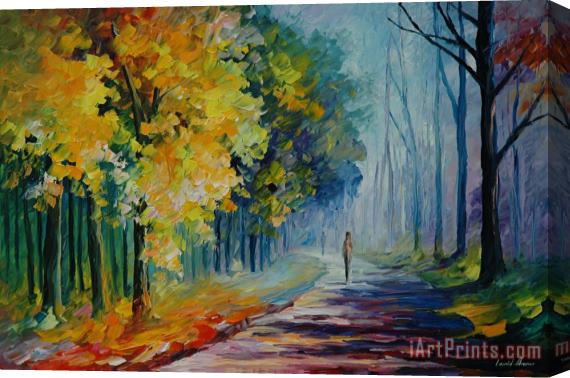 Leonid Afremov Lights And Shadows Stretched Canvas Painting / Canvas Art