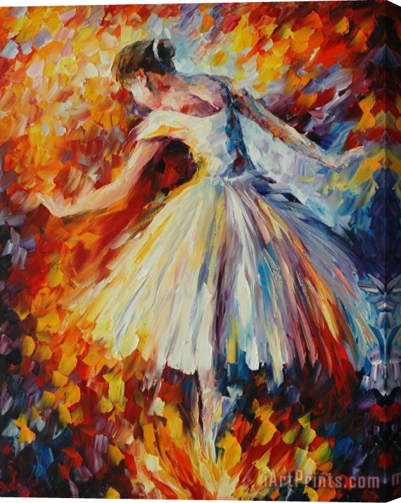 Leonid Afremov Surrounded By Music Stretched Canvas Painting / Canvas Art