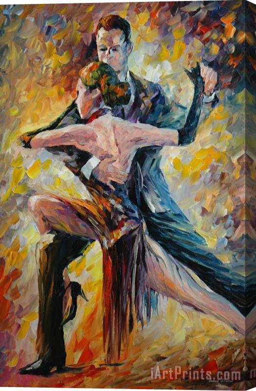 Leonid Afremov Tango Stretched Canvas Print / Canvas Art