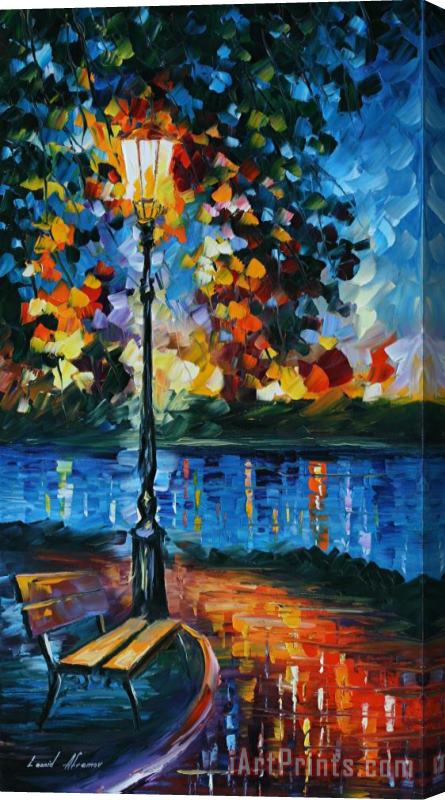 Leonid Afremov The Charm Of Loneliness Stretched Canvas Print / Canvas Art