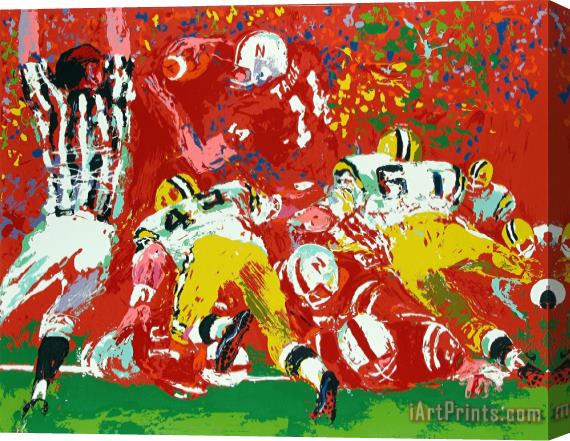 Leroy Neiman National Champions Stretched Canvas Painting / Canvas Art