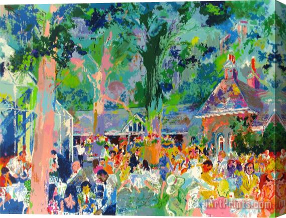 Leroy Neiman Tavern on The Green Stretched Canvas Print / Canvas Art
