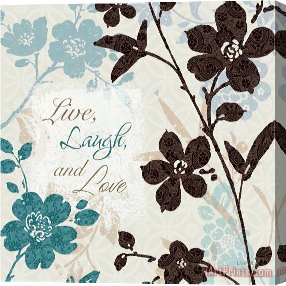Lisa Audit Botanical Touch Quote II Stretched Canvas Print / Canvas Art