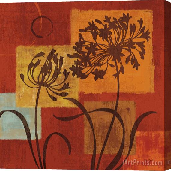 Lisa Audit Warm Thoughts Iv Stretched Canvas Painting / Canvas Art