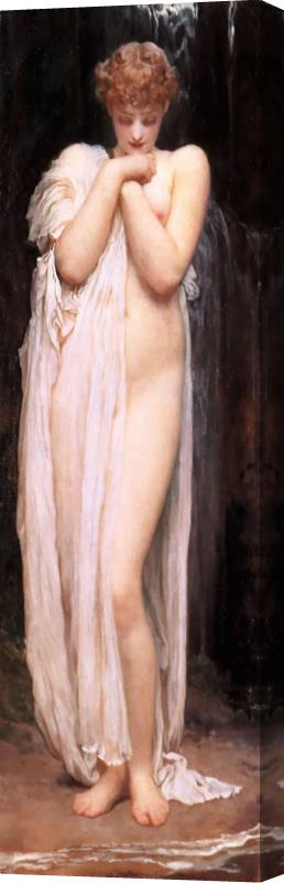 Lord Frederick Leighton A Bather Stretched Canvas Painting / Canvas Art