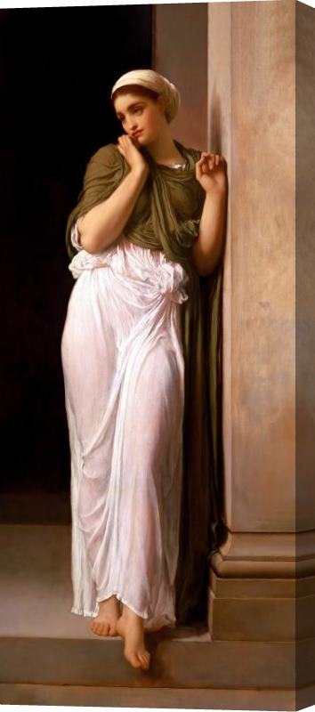 Lord Frederick Leighton Nausicaa Stretched Canvas Painting / Canvas Art