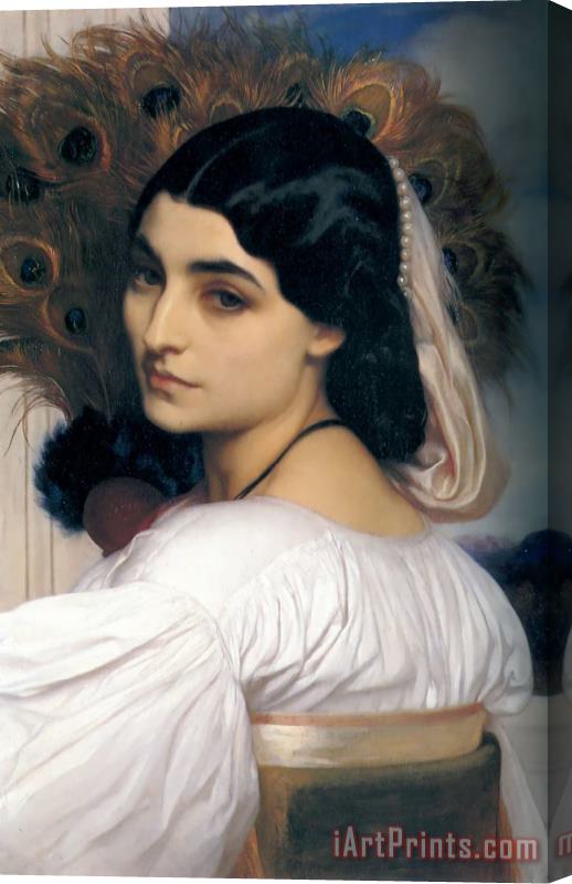 Lord Frederick Leighton Pavonia Stretched Canvas Print / Canvas Art