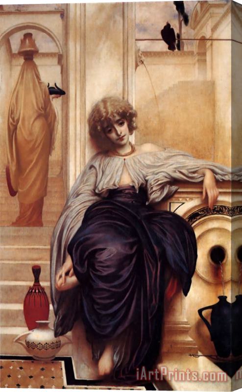 Lord Frederick Leighton Songs Without Words Stretched Canvas Painting / Canvas Art