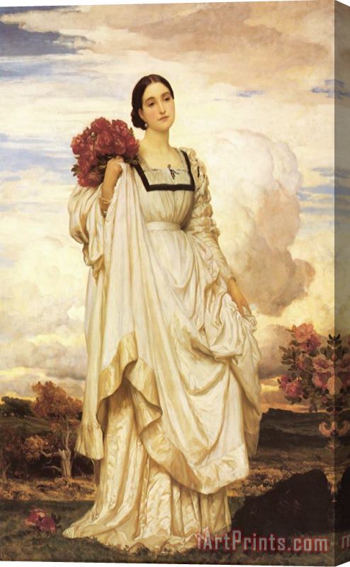 Lord Frederick Leighton The Countess Brownlow Stretched Canvas Print / Canvas Art