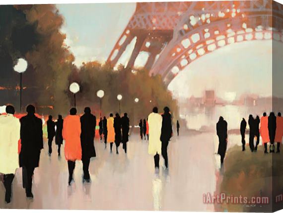 Lorraine Christie Paris Remembered Stretched Canvas Print / Canvas Art
