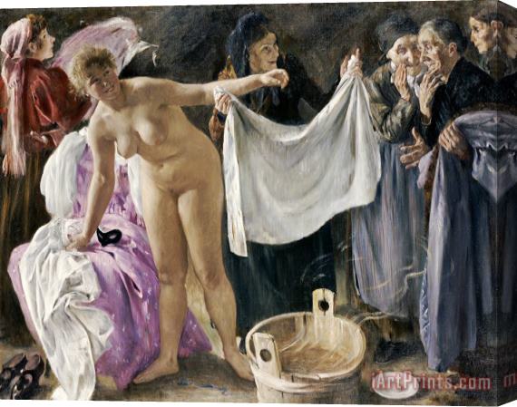 Lovis Corinth The Witches Stretched Canvas Print / Canvas Art