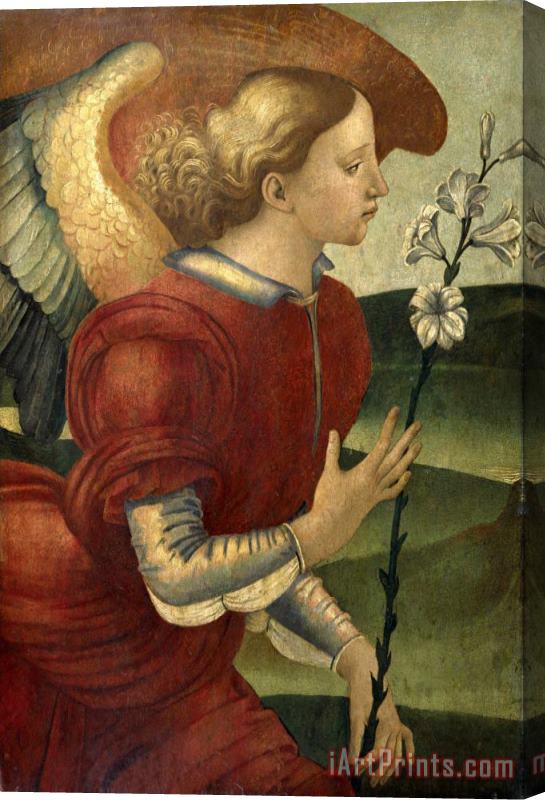 Luca Signorelli The Archangel Gabriel Stretched Canvas Print / Canvas Art