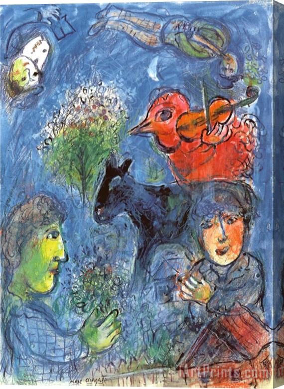 Marc Chagall L Ete Stretched Canvas Print / Canvas Art