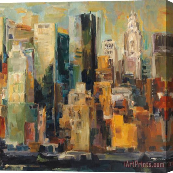 Marilyn Hageman New York New York Stretched Canvas Painting / Canvas Art