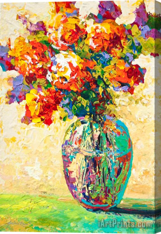 Marion Rose Abstract Boquet IV Stretched Canvas Print / Canvas Art