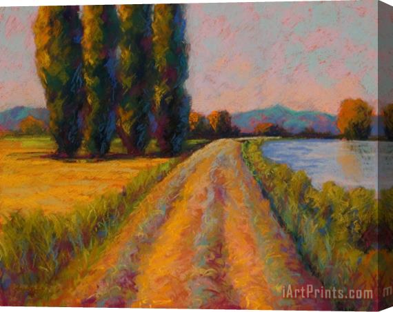 Marion Rose The Levee Stretched Canvas Painting / Canvas Art