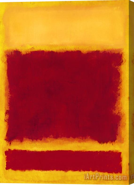 Mark Rothko Composition, 1958 Stretched Canvas Print / Canvas Art