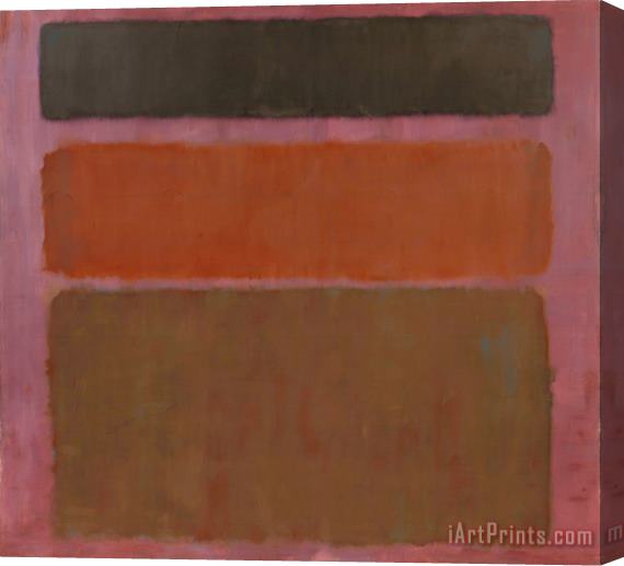 Mark Rothko No. 16 (red, Brown, And Black) C.1958 Stretched Canvas Painting / Canvas Art