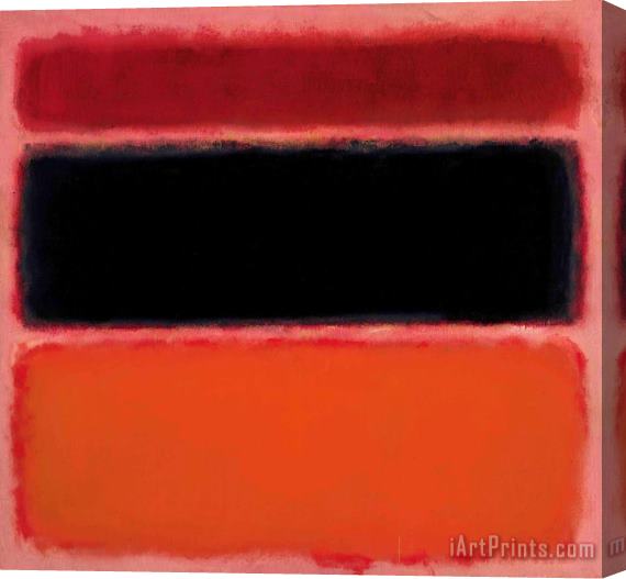 Mark Rothko No. 36 (black Stripe), 1958 Stretched Canvas Print / Canvas Art