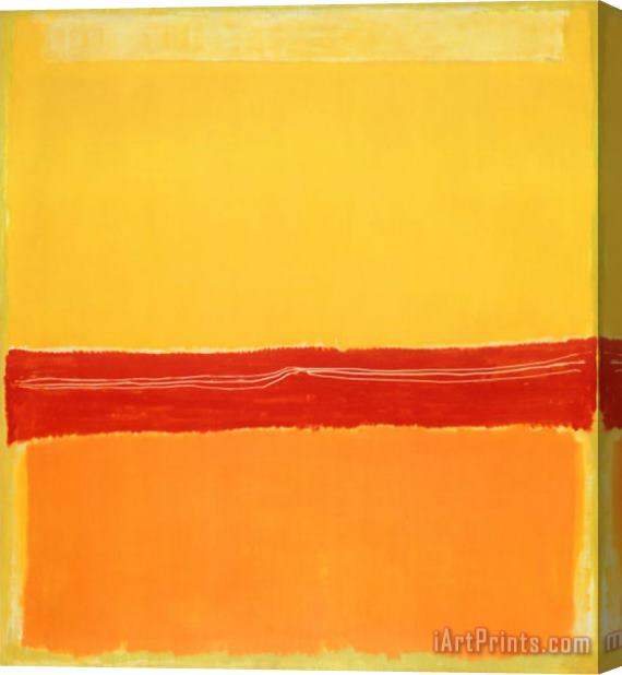 Mark Rothko Number 5 Stretched Canvas Painting / Canvas Art