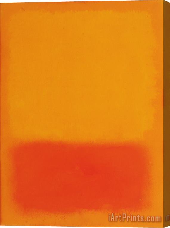 Mark Rothko Untitled. (1968) Stretched Canvas Print / Canvas Art