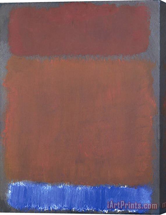 Mark Rothko Untitled 1968 Stretched Canvas Painting / Canvas Art