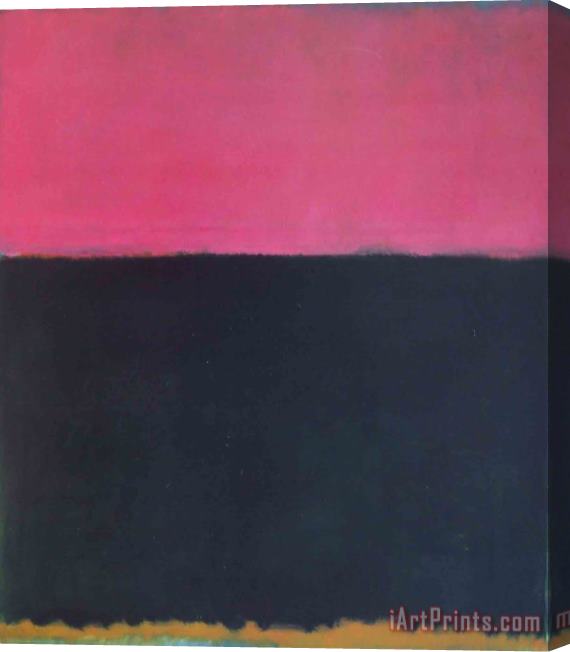 Mark Rothko Untitled 4 Stretched Canvas Painting / Canvas Art