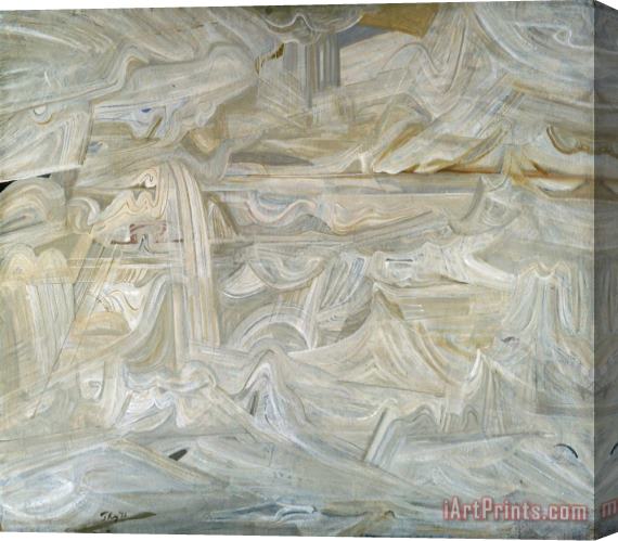 Mark Tobey Northwest Fantasy Stretched Canvas Painting / Canvas Art
