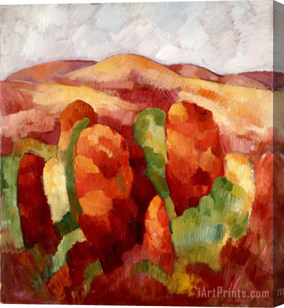 Marsden Hartley Mountains, No. 19 Stretched Canvas Print / Canvas Art