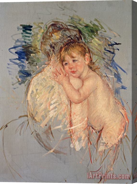 Mary Cassatt A Study for 'le Dos Nu' Stretched Canvas Painting / Canvas Art