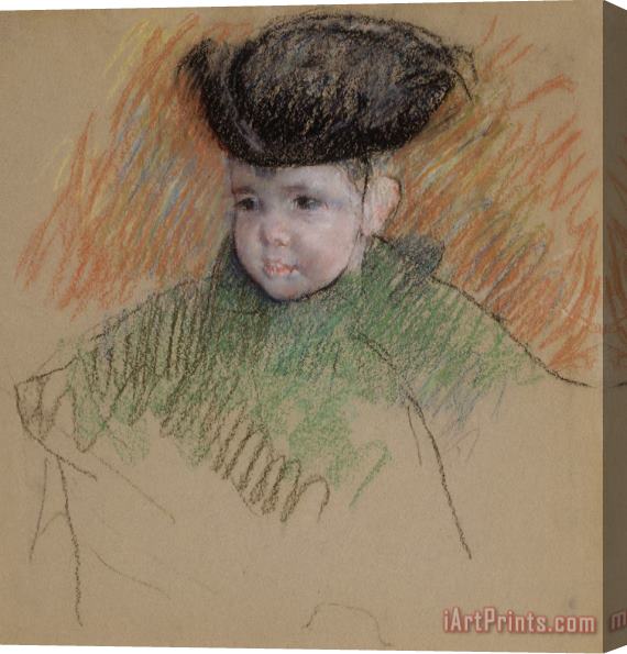 Mary Cassatt Portrait of Master Hammond Stretched Canvas Painting / Canvas Art