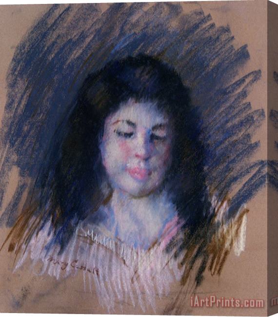 Mary Cassatt Sketch of Francois Stretched Canvas Print / Canvas Art