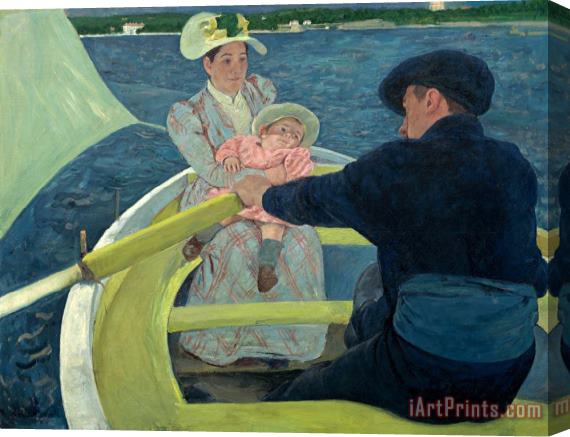 Mary Cassatt The Boating Party Stretched Canvas Painting / Canvas Art