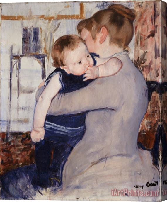 Mary Stephenson Mother and Child Stretched Canvas Painting / Canvas Art