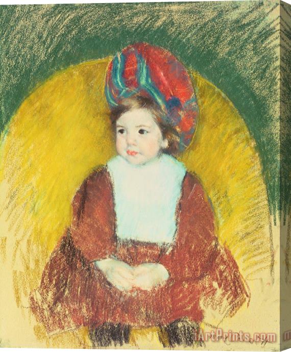 Mary Stevenson Cassatt Margot Stretched Canvas Painting / Canvas Art