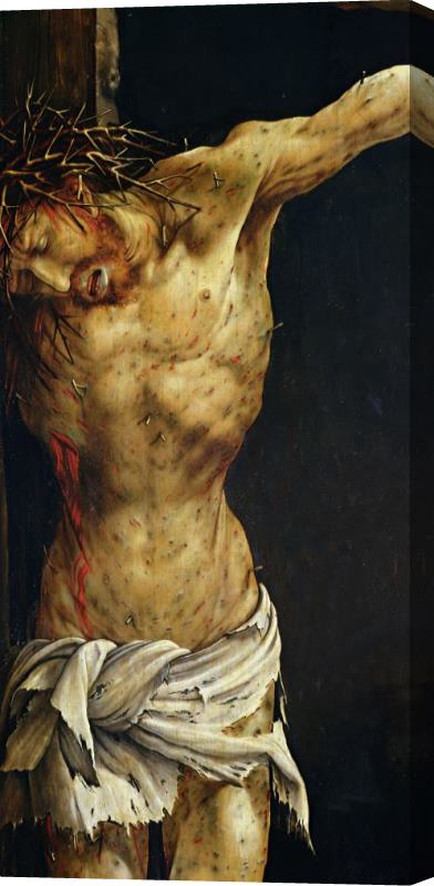 Matthias Grunewald Christ on the Cross Stretched Canvas Print / Canvas Art