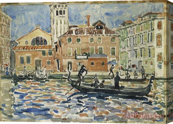 Maurice Brazil Prendergast Venice Stretched Canvas Print / Canvas Art