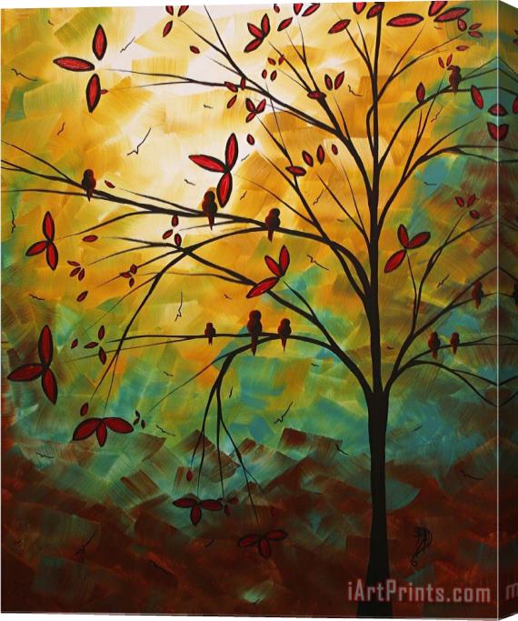 Megan Aroon Duncanson Bird Haven Stretched Canvas Print / Canvas Art