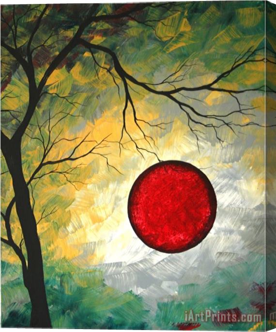 Megan Aroon Duncanson Roses Are Red Stretched Canvas Painting / Canvas Art