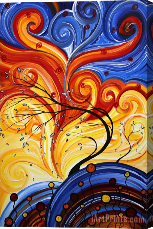 Megan Aroon Duncanson Whirlwind Stretched Canvas Print / Canvas Art