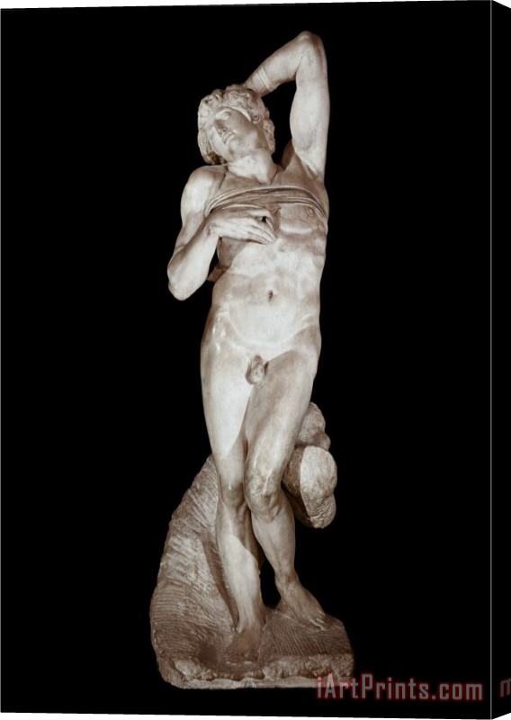 Michelangelo Buonarroti Michelangelo Dying Slave Stretched Canvas Print / Canvas Art