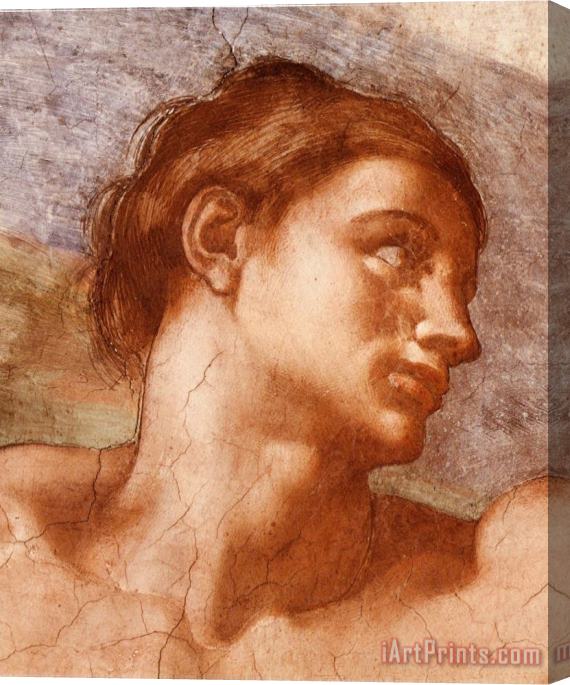 Michelangelo Buonarroti Sistine Chapel Adam Stretched Canvas Print / Canvas Art