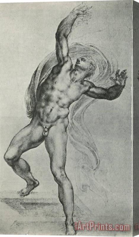 Michelangelo Buonarroti The Risen Christ Stretched Canvas Print / Canvas Art