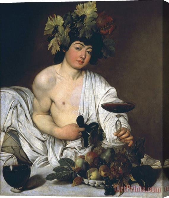 Michelangelo Merisi da Caravaggio The Young Bacchus Stretched Canvas Painting / Canvas Art