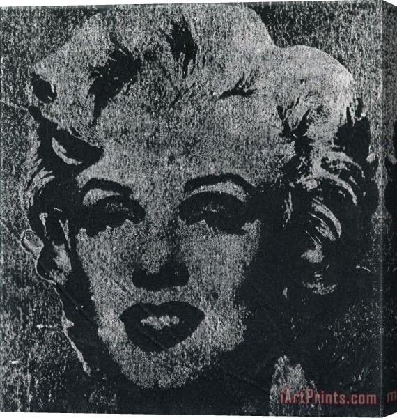 Mike Bidlo Not Warhol (one Silver Marilyn, 1962) Stretched Canvas Print / Canvas Art