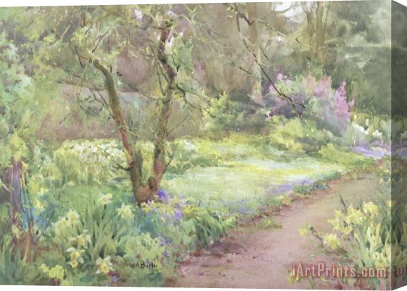 Mildred Anne Butler Garden Path Stretched Canvas Print / Canvas Art