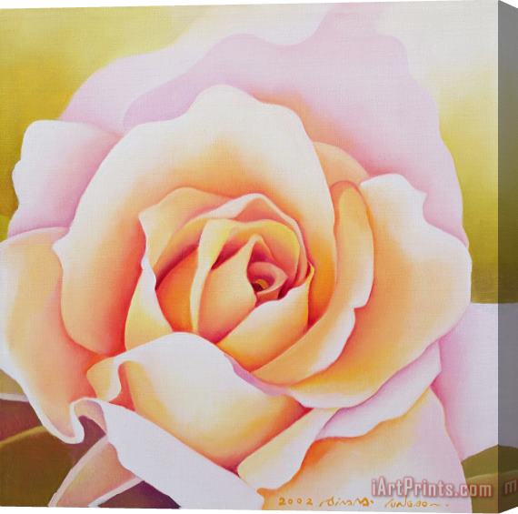 Myung-Bo Sim The Rose Stretched Canvas Painting / Canvas Art